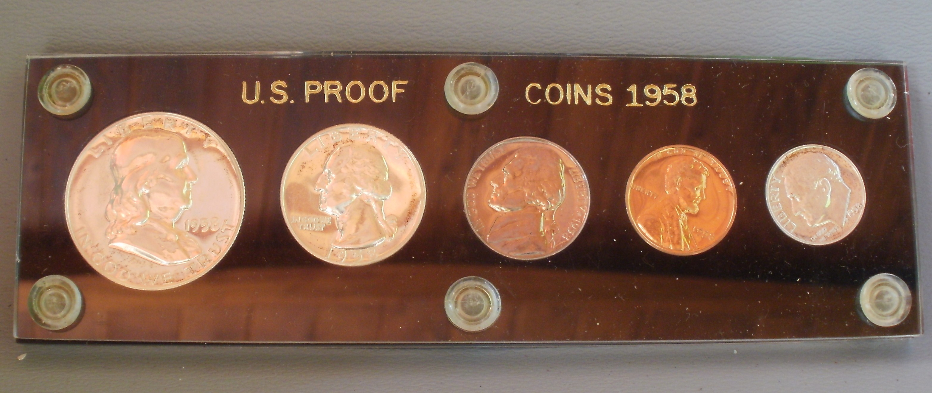 1958 US PROOF COIN SET